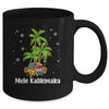 Mele Kalikimaka Hawaiian Christmas Palm Tree Family Xmas Mug | teecentury