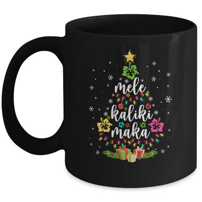 Mele Kalikimaka Hawaiian Hawaii Christmas Tree Gifts Mug Coffee Mug | Teecentury.com