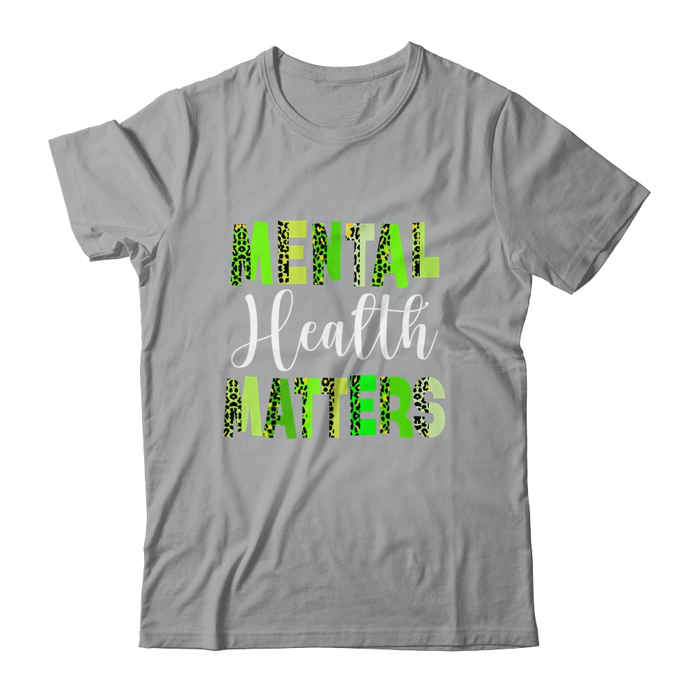 Mental Health Matters Human Brain Illness Awareness Shirt & Tank Top | teecentury