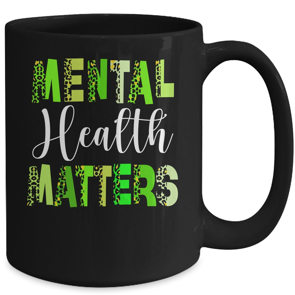 Mental Health Matters Human Brain Illness Awareness Mug | teecentury