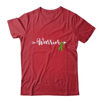 Mental Health Warrior Mental Health Awareness Green Ribbon Shirt & Tank Top | teecentury