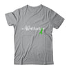 Mental Health Warrior Mental Health Awareness Green Ribbon Shirt & Tank Top | teecentury