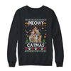 Meowy Catmas Ugly Christmas Tree Funny Xmas Cat Sweater Gift T-Shirt & Sweatshirt | Teecentury.com