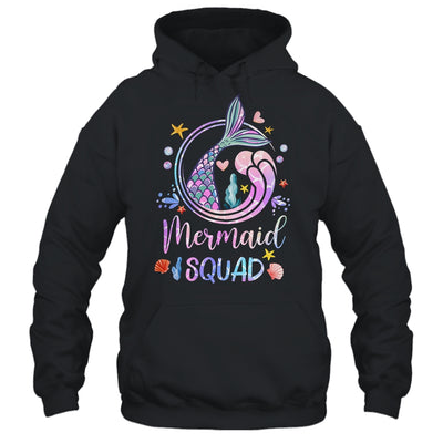 Mermaid Birthday Squad Party Girls Women Mermaid Shirt & Tank Top | teecentury