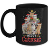 Merry Catmas Xmas Gift Funny Cat Christmas Tree Mug Coffee Mug | Teecentury.com