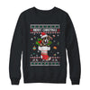 Merry Christmas Boxer In Sock Dog Funny Ugly Xmas T-Shirt & Sweatshirt | Teecentury.com