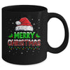 Merry Christmas Buffalo Red Plaid Santa Hat For Men Women Mug | teecentury