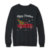 Merry Christmas Buffalo Truck Tree Red Plaid For Men Women T-Shirt & Sweatshirt | Teecentury.com