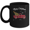 Merry Christmas Buffalo Truck Tree Red Plaid For Men Women Mug Coffee Mug | Teecentury.com