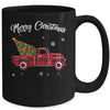 Merry Christmas Buffalo Truck Tree Red Plaid For Men Women Mug Coffee Mug | Teecentury.com