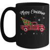Merry Christmas Buffalo Truck Tree Red Plaid For Men Women Mug Coffee Mug | Teecentury.com