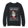 Merry Christmas Bulldog In Sock Dog Funny Ugly Xmas T-Shirt & Sweatshirt | Teecentury.com