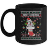 Merry Christmas Bulldog In Sock Dog Funny Ugly Xmas Mug Coffee Mug | Teecentury.com