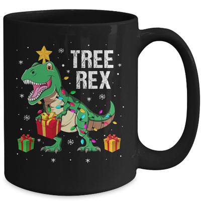 Merry Christmas Dinosaur Tree Rex Xmas Youth Mug Coffee Mug | Teecentury.com