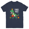 Merry Christmas Dinosaur Tree Rex Xmas Youth Youth Shirt | Teecentury.com