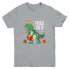 Merry Christmas Dinosaur Tree Rex Xmas Youth Youth Shirt | Teecentury.com