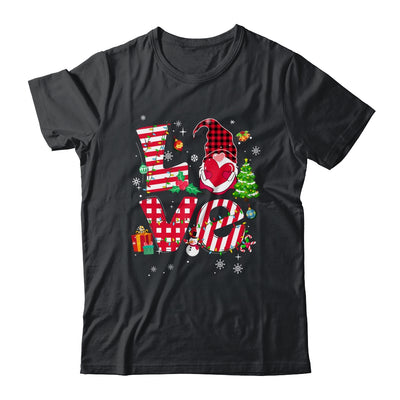 Merry Christmas Gnomes Buffalo Red Plaid For Men Women Shirt & Sweatshirt | teecentury