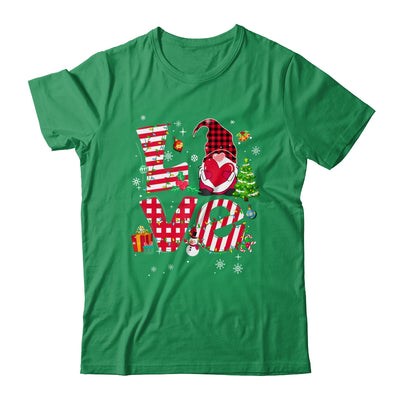 Merry Christmas Gnomes Buffalo Red Plaid For Men Women Shirt & Sweatshirt | teecentury