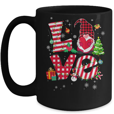 Merry Christmas Gnomes Buffalo Red Plaid For Men Women Mug | teecentury