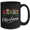 Merry Christmas Leopard Buffalo Red Plaid For Men Women Mug | teecentury