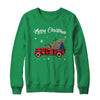 Merry Christmas Leopard Buffalo Truck Tree Red Plaid T-Shirt & Sweatshirt | Teecentury.com