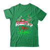 Merry Christmas Red Truck Christmas Tree Lights Snow T-Shirt & Sweatshirt | Teecentury.com