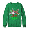 Merry Christmas Red Truck Christmas Tree Lights Snow T-Shirt & Sweatshirt | Teecentury.com