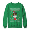 Merry Christmas Rottweiler In Sock Dog Funny Ugly Xmas T-Shirt & Sweatshirt | Teecentury.com