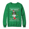 Merry Christmas Saint Bernard In Sock Dog Funny Ugly Xmas T-Shirt & Sweatshirt | Teecentury.com