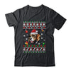 Merry Christmas Ugly Xmas Beagle Santa Hat Funny Shirt & Sweatshirt | teecentury