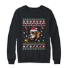 Merry Christmas Ugly Xmas Beagle Santa Hat Funny Shirt & Sweatshirt | teecentury
