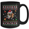 Merry Christmas Ugly Xmas Beagle Santa Hat Funny Mug | teecentury