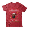 Merry Christmas Ugly Xmas Boxer Santa Hat Funny Shirt & Sweatshirt | teecentury