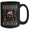 Merry Christmas Ugly Xmas Boxer Santa Hat Funny Mug | teecentury