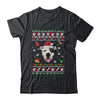 Merry Christmas Ugly Xmas Bull Terrier Santa Hat Funny Shirt & Sweatshirt | teecentury