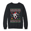 Merry Christmas Ugly Xmas Bull Terrier Santa Hat Funny Shirt & Sweatshirt | teecentury