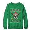 Merry Christmas Ugly Xmas Bulldog Santa Hat Funny Shirt & Sweatshirt | teecentury