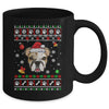 Merry Christmas Ugly Xmas Bulldog Santa Hat Funny Mug | teecentury