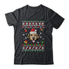 Merry Christmas Ugly Xmas Golden Retriever Santa Hat Funny Shirt & Sweatshirt | teecentury