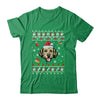 Merry Christmas Ugly Xmas Golden Retriever Santa Hat Funny Shirt & Sweatshirt | teecentury