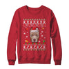 Merry Christmas Ugly Xmas Pitbull Santa Hat Funny Shirt & Sweatshirt | teecentury