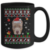 Merry Christmas Ugly Xmas Pitbull Santa Hat Funny Mug | teecentury