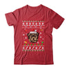 Merry Christmas Ugly Xmas Yorkie Santa Hat Funny Shirt & Sweatshirt | teecentury