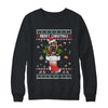 Merry Christmas Yorkie In Sock Dog Funny Ugly Xmas T-Shirt & Sweatshirt | Teecentury.com