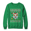 Merry Corgmas Christmas Ugly Xmas Corgi Santa Hat Funny Shirt & Sweatshirt | teecentury