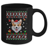 Merry Corgmas Christmas Ugly Xmas Corgi Santa Hat Funny Mug | teecentury