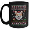 Merry Corgmas Christmas Ugly Xmas Corgi Santa Hat Funny Mug | teecentury