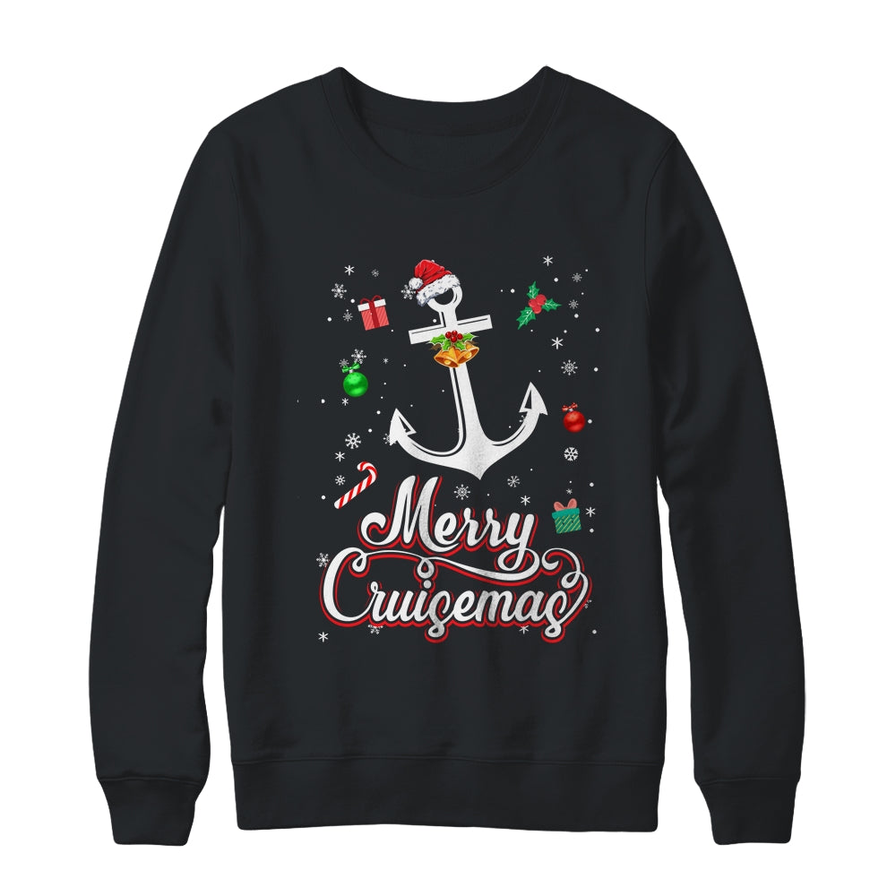 Merry Cruisemas Funny Cruise Ship Matching Family Christmas Shirt & Sweatshirt | teecentury