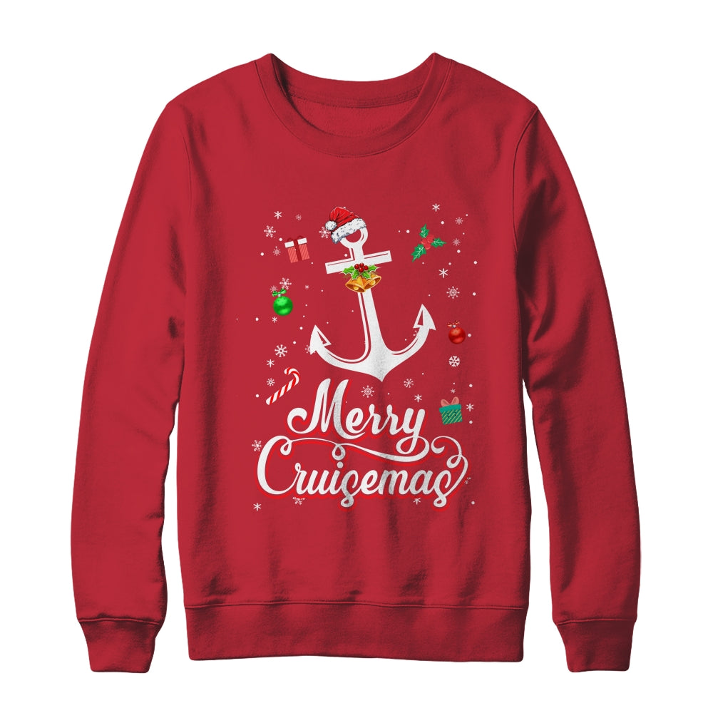 Merry Cruisemas Funny Cruise Ship Matching Family Christmas Shirt & Sweatshirt | teecentury