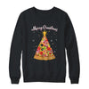 Merry Crustmas Pizza Christmas Tree Xmas T-Shirt & Sweatshirt | Teecentury.com